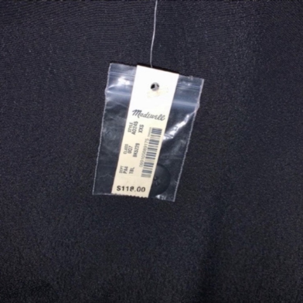 Madewell Crewneck Button Shirt Dress - Picture 6 of 7